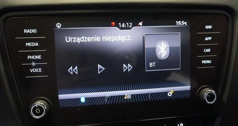 Skoda Octavia cena 72900 przebieg: 118283, rok produkcji 2018 z Wolin małe 667